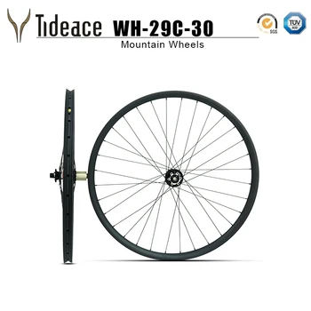 29ER МТБ Увеличете Дължината на двойката 148 mm или по-142 мм Планински велосипед с ширина 30 мм XC Карбоновые Велосипедни колела без куки