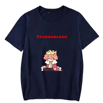 Принт Technoblade Пролетно-летен празничен Уличен стил графити, мъжки / дамски ежедневни тениска, градинска облекло в разговорния стил