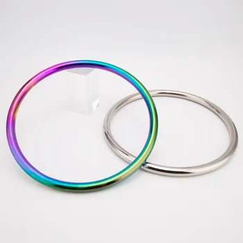 Висококачествено метално подвесное пръстен Шибари от неръждаема стомана, база за игра на БДСМ, еротичен робството, Художествено-еротични кръгли висящи пръстени
