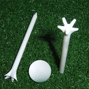 1 опаковка от 70-мм тениски за голф, Пластмасов Професионална система за обикновен бял цвят, тениски за голф, аксесоари за учебни помагала по голф