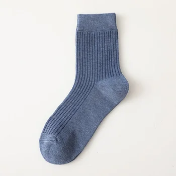 Летни обикновена къси чорапи за момичета от чист памук, тънка спортни чорапи спортни цвят, пролетта, есента и средни чорапи