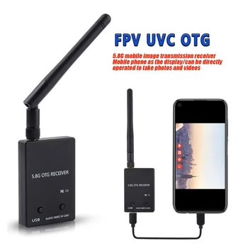 UVC OTG 5.8 G 150CH Аудио FPV Приемник в Пластмасов Приемник Пълен Канал За Телефон Android Таблет Предавател RC Части на Дрона