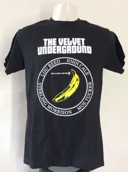 Тениска Nwt The Velvet Underground с официален лиценз на Лу Рийд от Тенеси Река