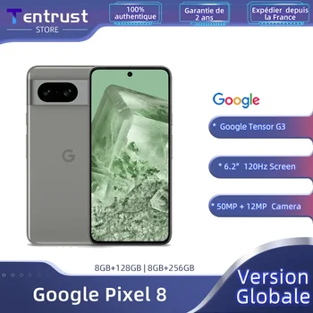 Глобалната версия на Google Pixel 8 5G Google Tensor G3 50-Мегапикселова Камера за обратно виждане IP68 Live Translate Батерия 4575 ма 120 Hz Гладък дисплей Smartdo