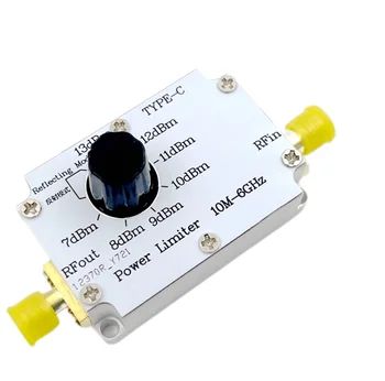 Спектрален Анализатор 10M-6GHz 7-13DBM Радиочестота Защита От Загуба На интерфейса на Мрежата Регулируема Радиочестотни Регулируем Ограничител на