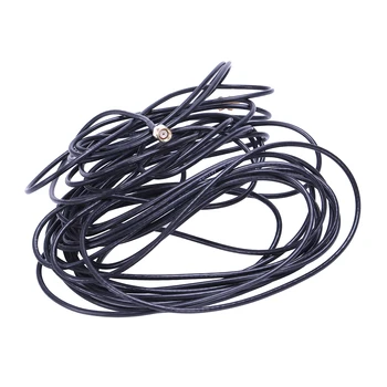 Удлинительный кабел за свързване на антена, Wi-Fi RP-SMA черен на цвят и 5 м от мъжете за една жена
