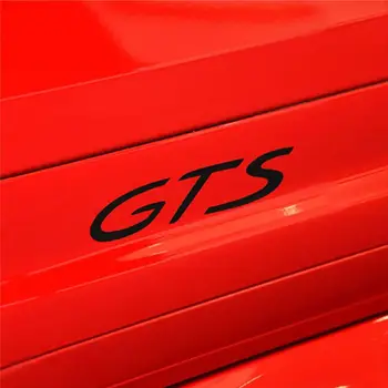 2 ЕЛЕМЕНТА Автомобилен Стайлинг GTS Стикер с емблемата на купето за Porsche Cayenne Cayman Panamera Macan 911 718 928 901 930