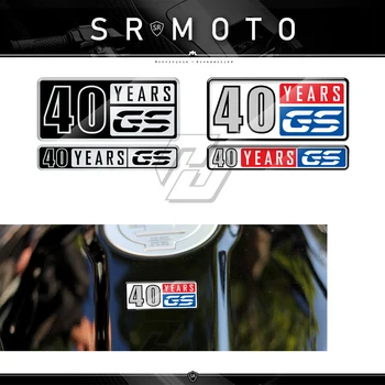 3D мотоциклет 40 години GS Стикер-стикер за BMW Motorrad R1200GS R1250GS