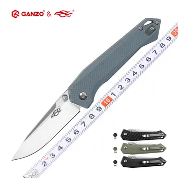 Ganzo FB7651 Firebird FBKNIFE 440C острието G10 или дръжката е от въглеродни влакна Джобен сгъваем нож тактически нож за нощуване на открито EDC Инструмент