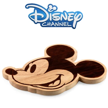 Дъска за рязане на Disney с Мики Маус Креативна Кухненска Дъска за Рязане От Дърво Акация с Челен Зърно Големи Дървени Дъски за Рязане kawaii