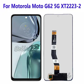 За Motorola Moto G62 5G 2022 XT2223-2 XT2223-1 LCD Сензорен дисплей и Цифров Преобразувател В събирането на Moto G62 5G