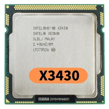 Настолен процесор Intel Xeon X3430 Quad Core 2.4 Ghz LGA 1156 8M Cache 95 W