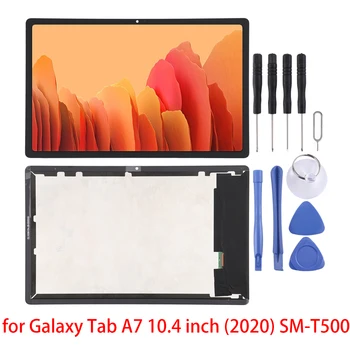 За Galaxy Tab A7 10,4 инча (2020 г.) LCD екран и дигитайзер в пълна монтаж за Samsung Galaxy Tab A7 10,4 инча (2020 г.) SM-T500