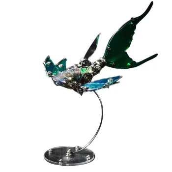 Ръчна парти Крило на пеперуда Летяща риба Метална монтаж на Модерен Guochuang Mecha САМ Празничен подарък за момче Градивен елемент Играчка