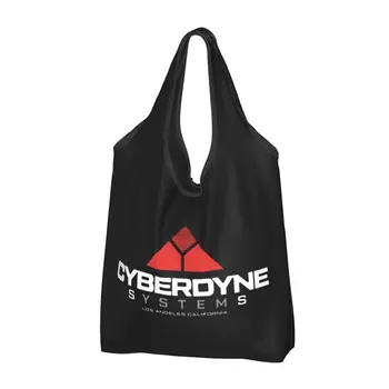 Торби за многократна употреба за пазаруване Terminator Cyberdyne Systems с Капацитет от 50 паунда Джон Research Eco Bag Eco-Friendly Ripstop