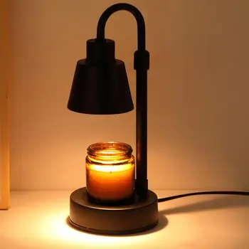 Електрическа топло за свещи на Романтична Електрическа лампа за топене на свещи с регулируема яркост и височина таймер Реколта лампа за свещите в подарък