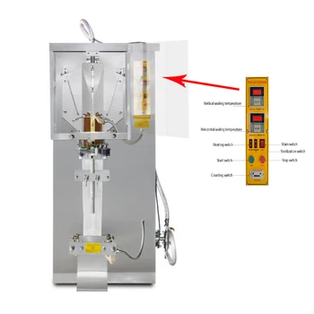 Автоматична машина за пакетиране на течности в пакети, подправки, вода, олио, оцет, машина за дозиране и запечатване на чисти течности, за да напитки