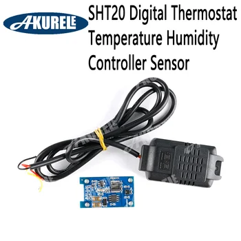Цифров Термостат SHT20 Регулатор на температура и Влажност на въздуха Сензор за I2C IIC Регулатор на температурата с Корпус Замени DHT11 DHT22