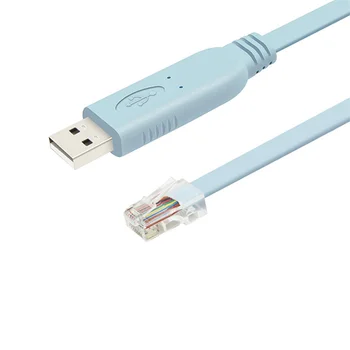 Съобщения за изчистване на грешки на USB кабела към конзолата на USB към RJ45 подходящ за кабел за управление на рутера ключ