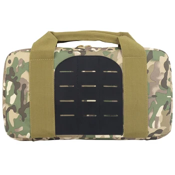 Военно-тактически чанта за пистолет Molle 35 см (13,8 инча), лека чанта за съхранение на списания, преносима функционална чанта за еърсофт оръжия CS Wargame