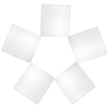 5 бр. Прозрачна подложка за тава за боя, прозрачни пластмаси за ролкови притурки, за да проверите за боядисване