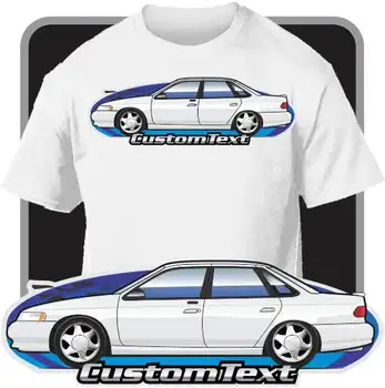 Изработена по поръчка художествена тениска, вдъхновена от автомобили Ford 1992-1995 Taurus GL SHO LX Mercury Sable